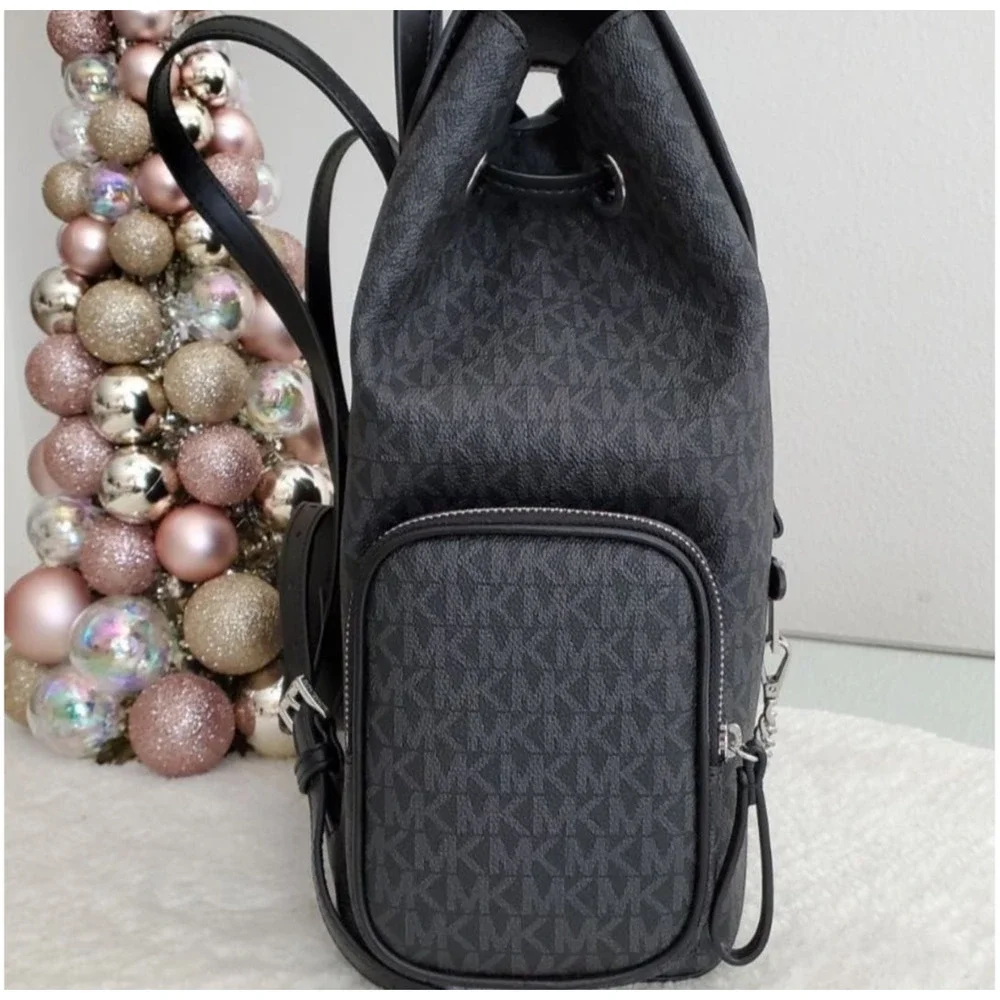 Michael Kors Chain Backpack And Wallet Set - Picture 3 of 10